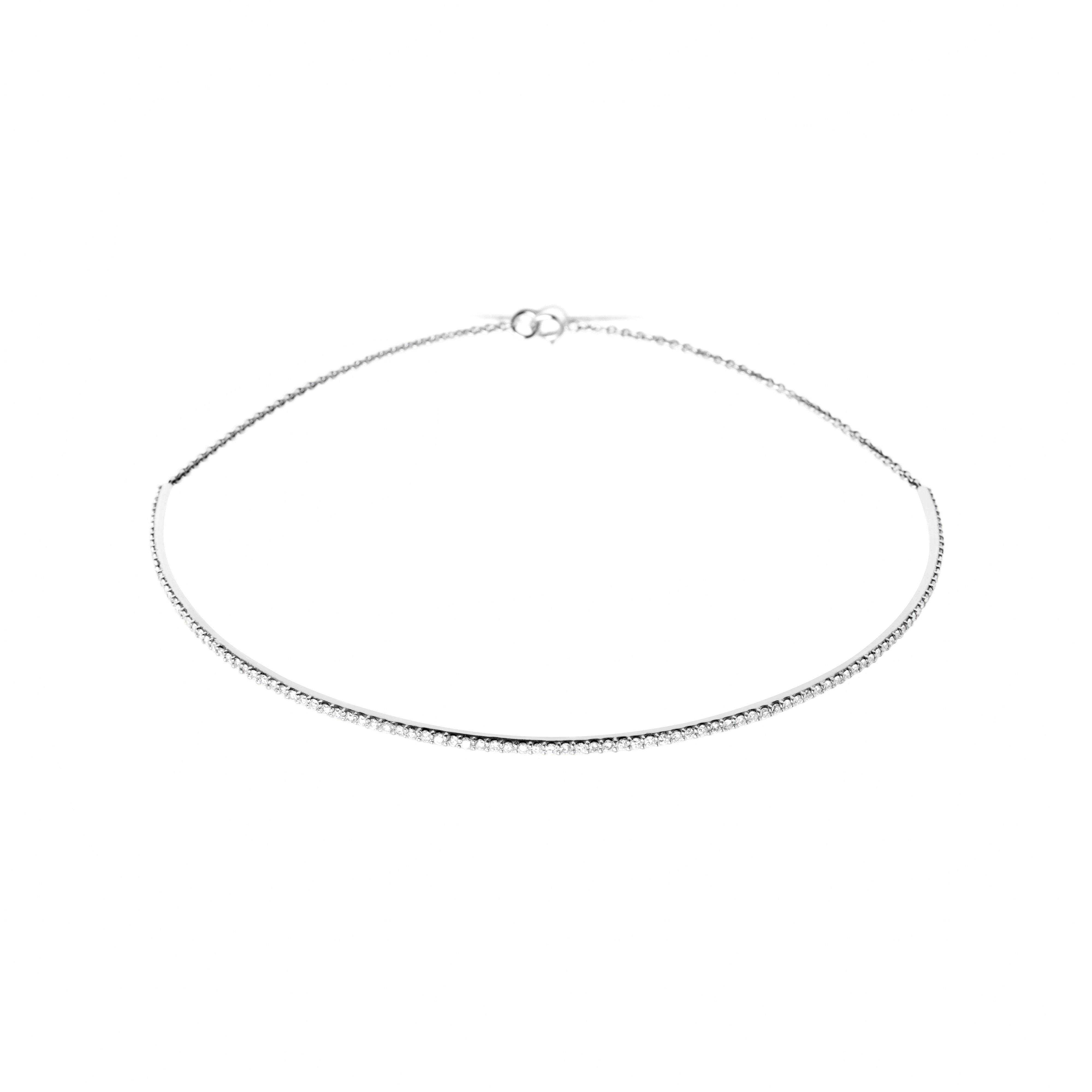 DIAMONDS ANCHOR CHOKER