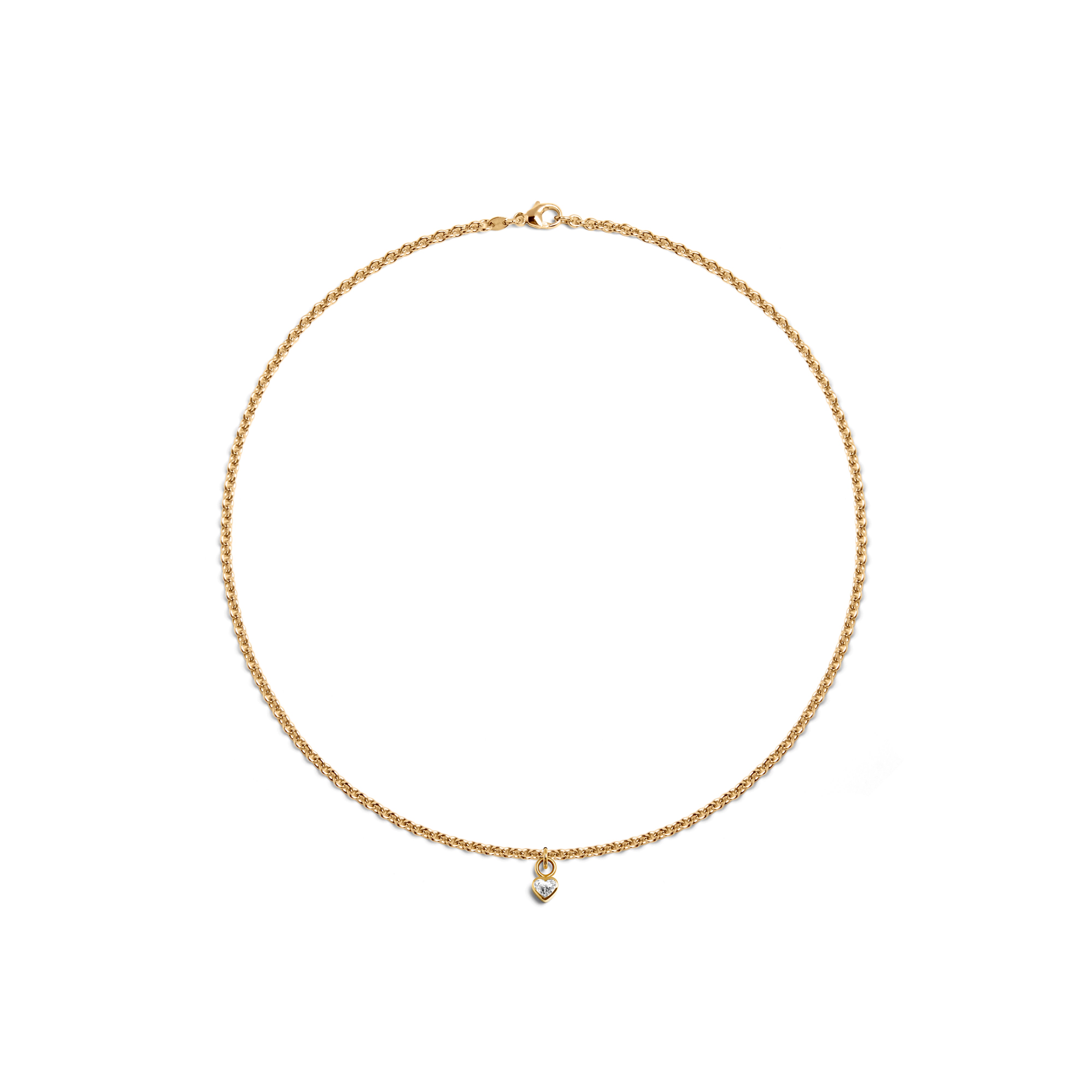 HEART DIAMOND TOKEN x ANCHOR CHAIN