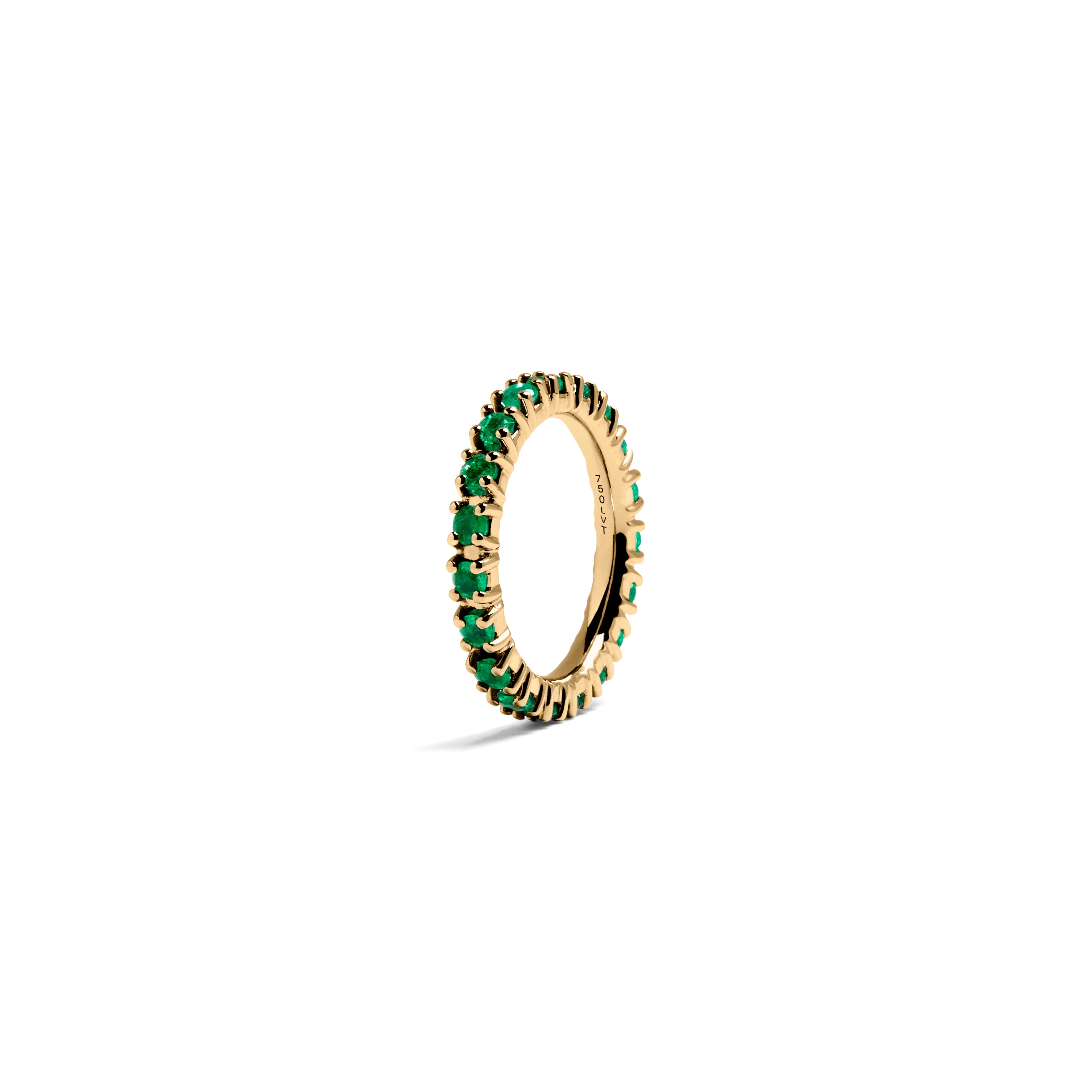 MEMOIR BARS RING EMERALD