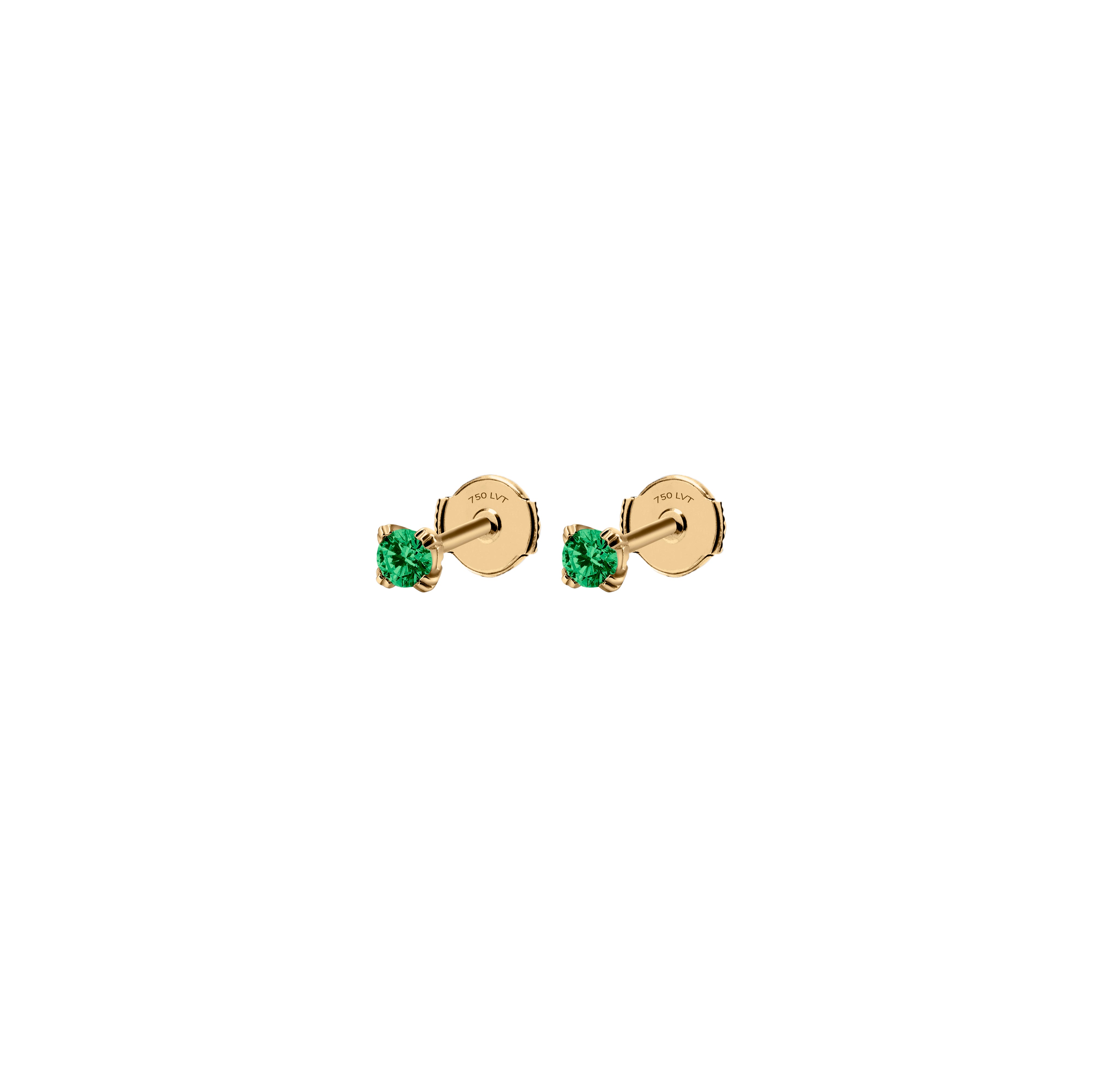 SYNERGY EMERALD STUDS 0.1 CT