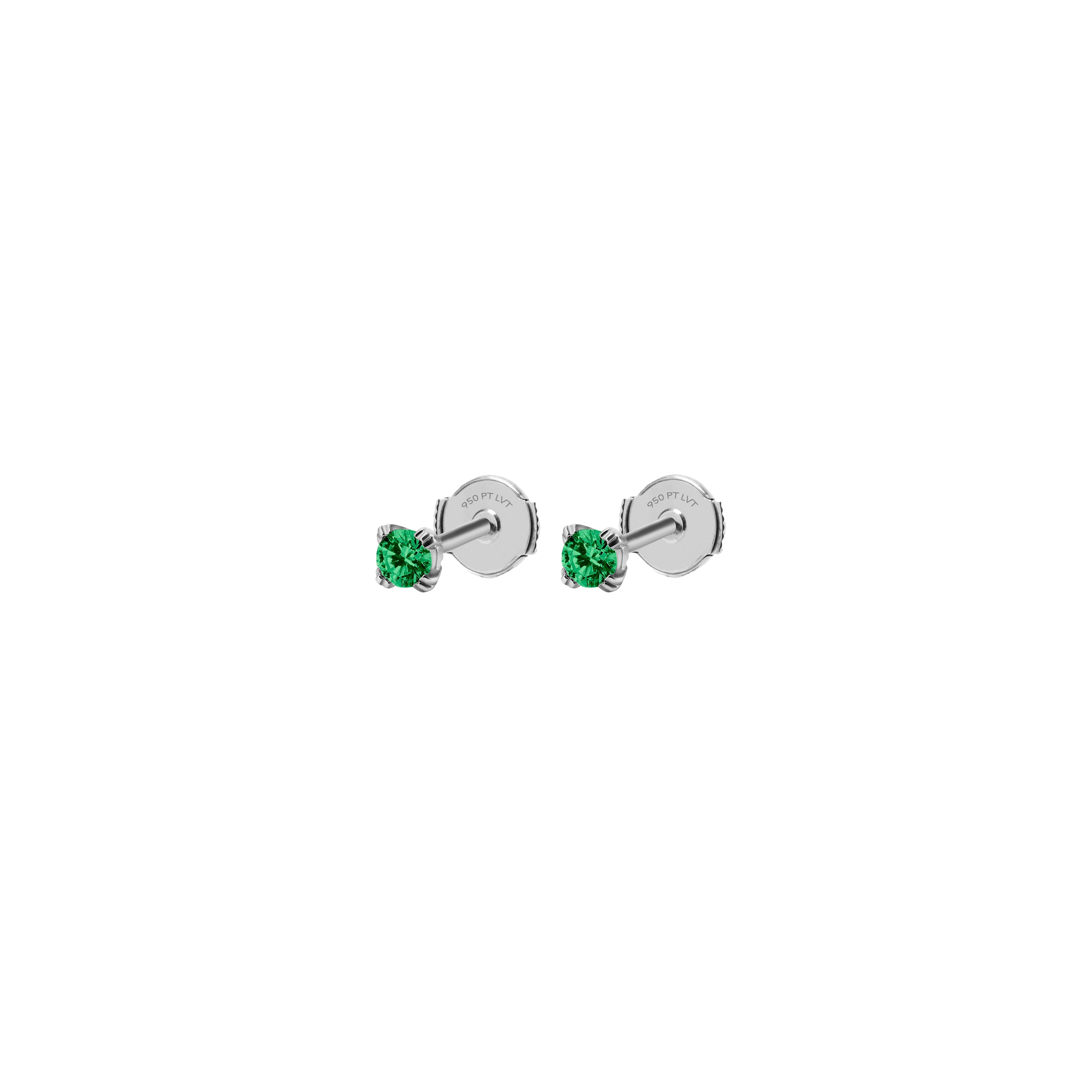 SYNERGY EMERALD STUDS 0.1 CT